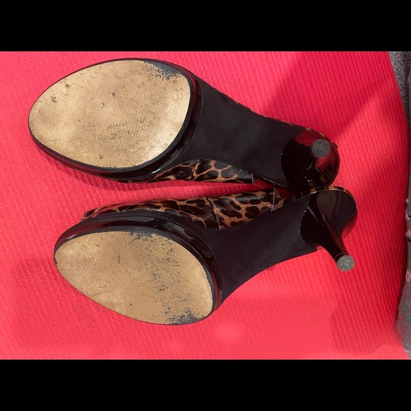 Nine West open toe block heel - Picture 3 of 3